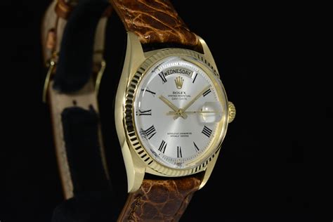 rolex date oro giallo|rolex day date dial.